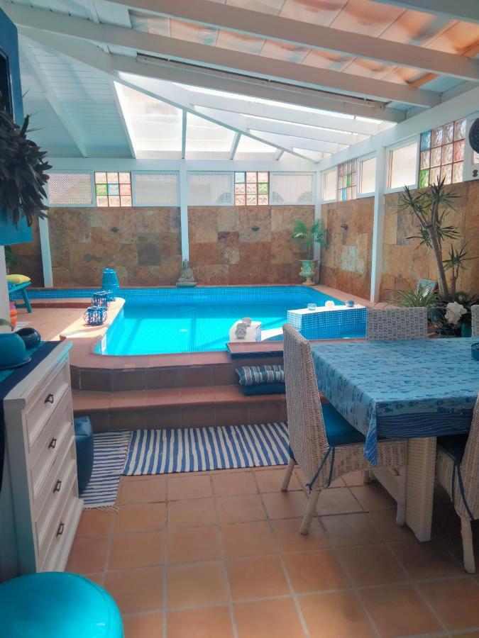 Villa Rosa meravigliosa con piscina interna Corralejo Esterno foto