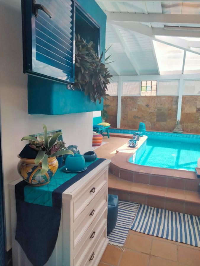 Villa Rosa meravigliosa con piscina interna Corralejo Esterno foto