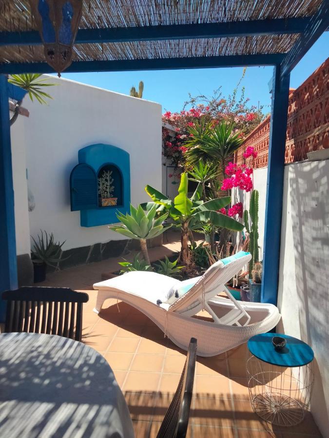 Villa Rosa meravigliosa con piscina interna Corralejo Esterno foto