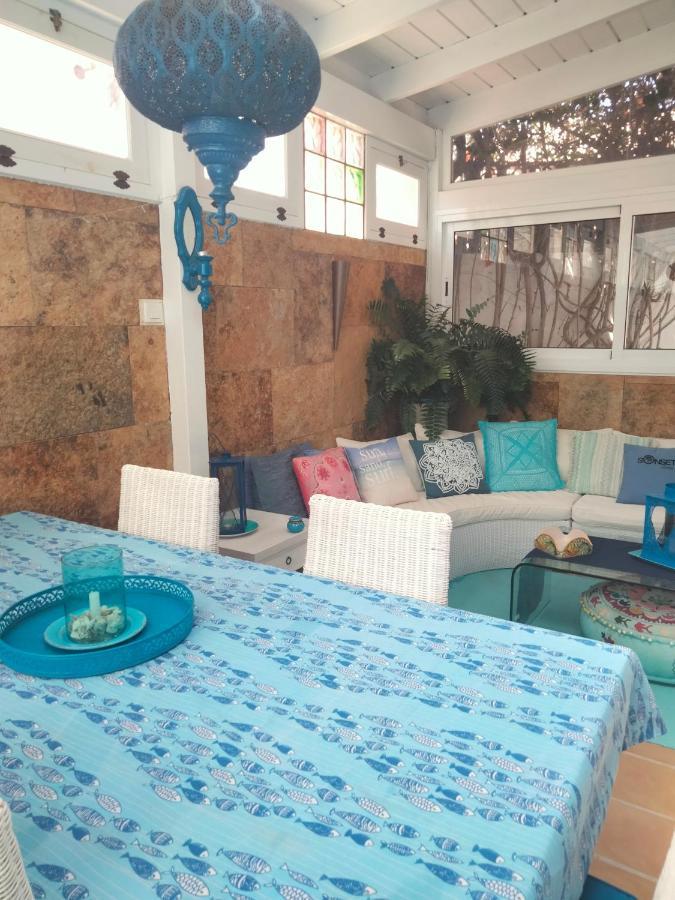 Villa Rosa meravigliosa con piscina interna Corralejo Esterno foto