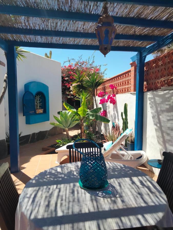 Villa Rosa meravigliosa con piscina interna Corralejo Esterno foto