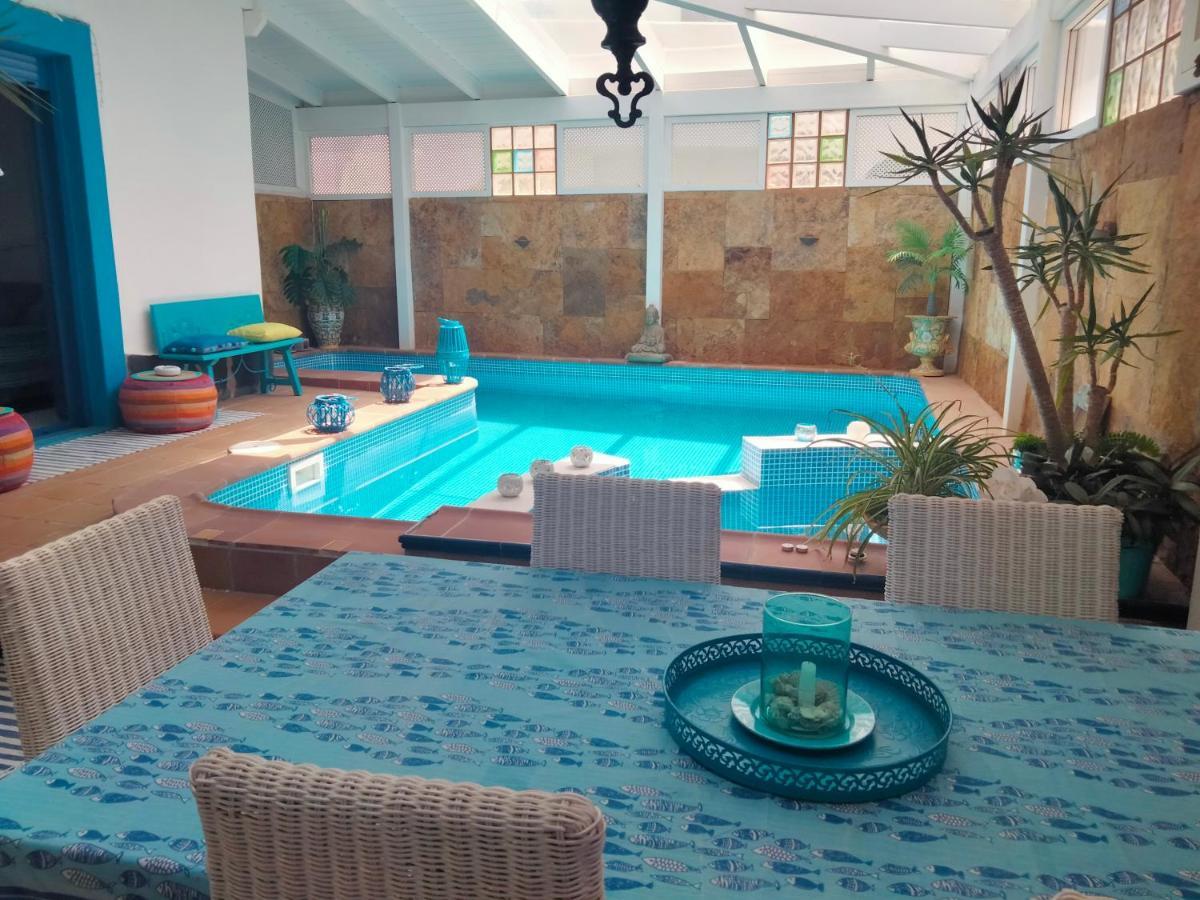 Villa Rosa meravigliosa con piscina interna Corralejo Esterno foto